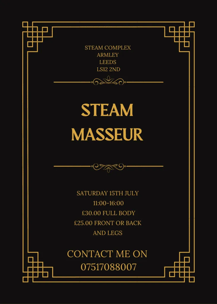 steam complex, Swedish massage