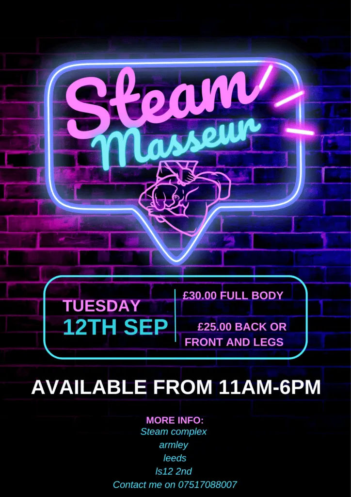 steam masseur